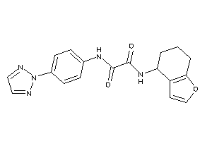 N-(4,5,6,7-tetrahydrobenzofuran-4-yl)-N'-[4-(triazol-2-yl)phenyl]oxamide