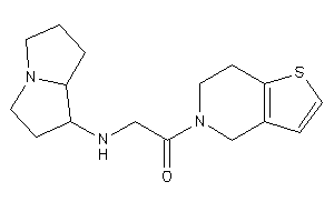 1-(6,7-dihydro-4H-thieno[3,2-c]pyridin-5-yl)-2-(pyrrolizidin-1-ylamino)ethanone