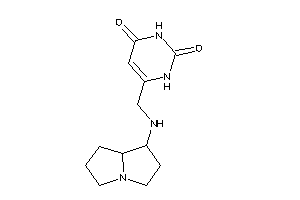 6-[(pyrrolizidin-1-ylamino)methyl]uracil
