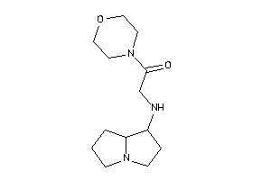 1-morpholino-2-(pyrrolizidin-1-ylamino)ethanone