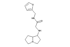 N-(2-furfuryl)-2-(pyrrolizidin-1-ylamino)acetamide