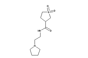 Image of 1,1-diketo-N-(2-pyrrolidinoethyl)thiolane-3-carboxamide