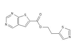 Thieno[2,3-d]pyrimidine-6-carboxylic Acid 2-thiazol-5-ylethyl Ester