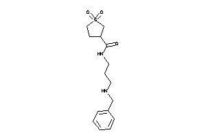 N-[3-(benzylamino)propyl]-1,1-diketo-thiolane-3-carboxamide