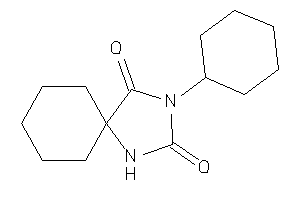 Image of 3-cyclohexyl-1,3-diazaspiro[4.5]decane-2,4-quinone