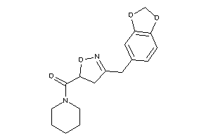 Piperidino-(3-piperonyl-2-isoxazolin-5-yl)methanone