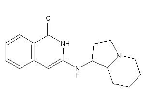 3-(indolizidin-1-ylamino)isocarbostyril