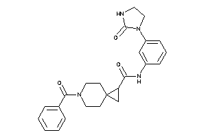 6-benzoyl-N-[3-(2-ketoimidazolidin-1-yl)phenyl]-6-azaspiro[2.5]octane-2-carboxamide