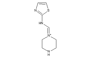 Piperazin-1-ium-1-ylidenemethyl(thiazol-2-yl)amine
