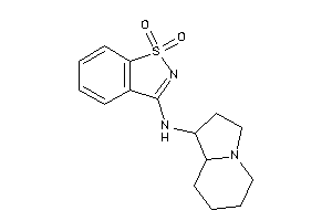 (1,1-diketo-1,2-benzothiazol-3-yl)-indolizidin-1-yl-amine