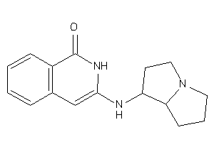 Image of 3-(pyrrolizidin-1-ylamino)isocarbostyril