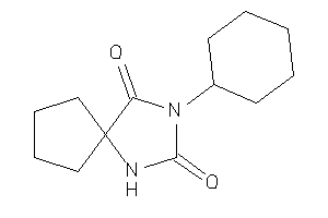 Image of 3-cyclohexyl-1,3-diazaspiro[4.4]nonane-2,4-quinone