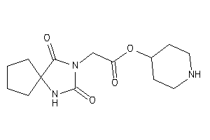 Image of 2-(2,4-diketo-1,3-diazaspiro[4.4]nonan-3-yl)acetic Acid 4-piperidyl Ester