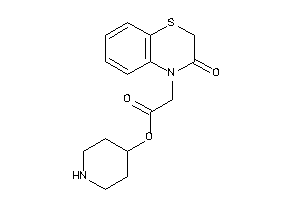 2-(3-keto-1,4-benzothiazin-4-yl)acetic Acid 4-piperidyl Ester