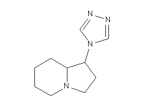 1-(1,2,4-triazol-4-yl)indolizidine