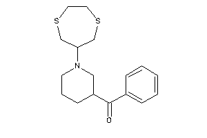 Image of [1-(1,4-dithiepan-6-yl)-3-piperidyl]-phenyl-methanone