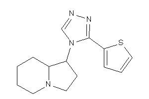 1-[3-(2-thienyl)-1,2,4-triazol-4-yl]indolizidine