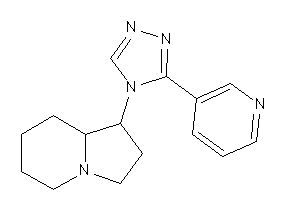 1-[3-(3-pyridyl)-1,2,4-triazol-4-yl]indolizidine