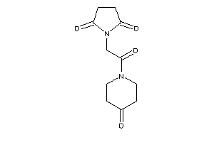 1-[2-keto-2-(4-ketopiperidino)ethyl]pyrrolidine-2,5-quinone
