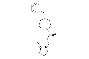 3-[3-(4-benzyl-1,4-diazepan-1-yl)-3-keto-propyl]thiazolidin-2-one