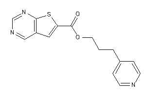 Thieno[2,3-d]pyrimidine-6-carboxylic Acid 3-(4-pyridyl)propyl Ester