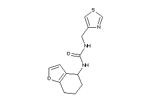 1-(4,5,6,7-tetrahydrobenzofuran-4-yl)-3-(thiazol-4-ylmethyl)urea