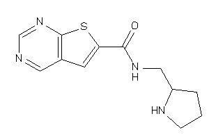 N-(pyrrolidin-2-ylmethyl)thieno[2,3-d]pyrimidine-6-carboxamide