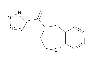 3,5-dihydro-2H-1,4-benzoxazepin-4-yl(furazan-3-yl)methanone