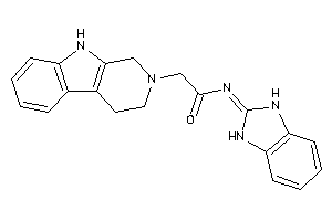 N-(1,3-dihydrobenzimidazol-2-ylidene)-2-(1,3,4,9-tetrahydro-$b-carbolin-2-yl)acetamide
