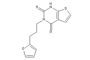 3-[3-(2-furyl)propyl]-2-thioxo-1H-thieno[2,3-d]pyrimidin-4-one