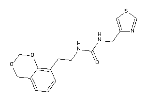 1-[2-(4H-1,3-benzodioxin-8-yl)ethyl]-3-(thiazol-4-ylmethyl)urea