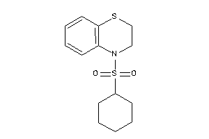 4-cyclohexylsulfonyl-2,3-dihydro-1,4-benzothiazine