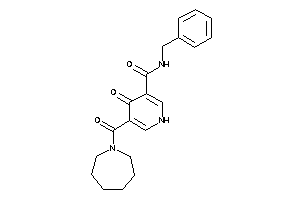 5-(azepane-1-carbonyl)-N-benzyl-4-keto-1H-pyridine-3-carboxamide