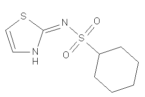 Image of N-(4-thiazolin-2-ylidene)cyclohexanesulfonamide