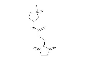 N-(1,1-diketothiolan-3-yl)-3-succinimido-propionamide