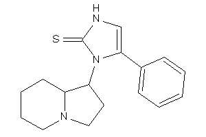 1-indolizidin-1-yl-5-phenyl-4-imidazoline-2-thione