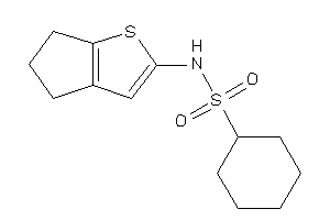 N-(5,6-dihydro-4H-cyclopenta[b]thiophen-2-yl)cyclohexanesulfonamide