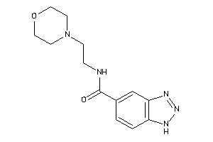 N-(2-morpholinoethyl)-1H-benzotriazole-5-carboxamide