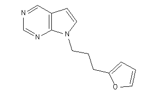 7-[3-(2-furyl)propyl]pyrrolo[2,3-d]pyrimidine