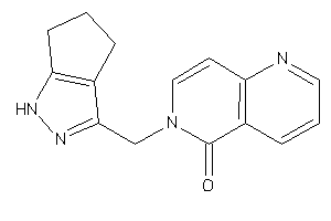 6-(1,4,5,6-tetrahydrocyclopenta[c]pyrazol-3-ylmethyl)-1,6-naphthyridin-5-one