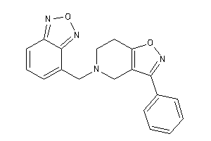 4-[(3-phenyl-6,7-dihydro-4H-isoxazolo[4,5-c]pyridin-5-yl)methyl]benzofurazan