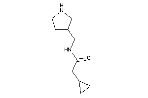 2-cyclopropyl-N-(pyrrolidin-3-ylmethyl)acetamide