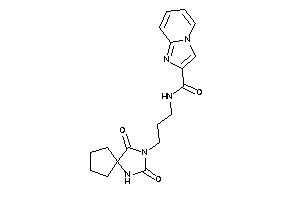 N-[3-(2,4-diketo-1,3-diazaspiro[4.4]nonan-3-yl)propyl]imidazo[1,2-a]pyridine-2-carboxamide