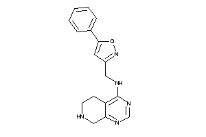 (5-phenylisoxazol-3-yl)methyl-(5,6,7,8-tetrahydropyrido[3,4-d]pyrimidin-4-yl)amine