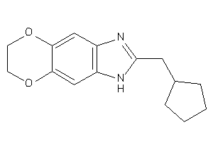 2-(cyclopentylmethyl)-6,7-dihydro-3H-[1,4]dioxino[2,3-f]benzimidazole