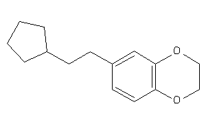 6-(2-cyclopentylethyl)-2,3-dihydro-1,4-benzodioxine