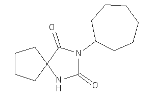 Image of 3-cycloheptyl-1,3-diazaspiro[4.4]nonane-2,4-quinone