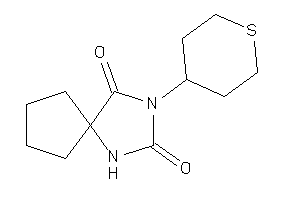 3-tetrahydrothiopyran-4-yl-1,3-diazaspiro[4.4]nonane-2,4-quinone