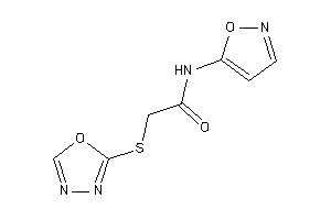 N-isoxazol-5-yl-2-(1,3,4-oxadiazol-2-ylthio)acetamide