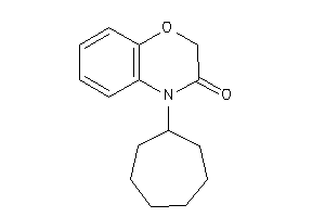 4-cycloheptyl-1,4-benzoxazin-3-one